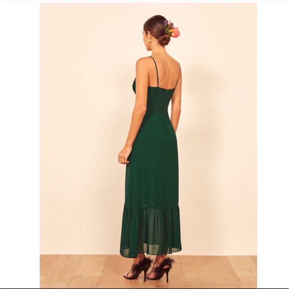 Reformation Emersyn ruffle hem maxi dress - Picture 7 of 9
